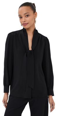 Nili Lotan Colt Blouse Black XS