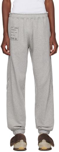Olly Shinder Gray Split Sweatpants