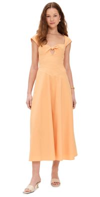 Cult Gaia Magnolia Dress Kumquat 0