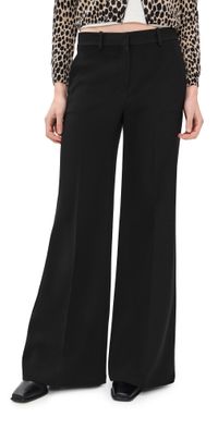 Theory Fluid Flare Pants Black 6