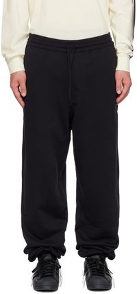 Y-3 Black Elasticized Sweatpants