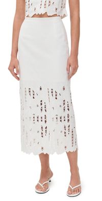 Sabina Musayev Aspen Skirt Off White L