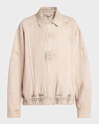 Nancy Denim Bomber Jacket