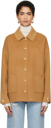 ANINE BING Blouson Luca brun clair