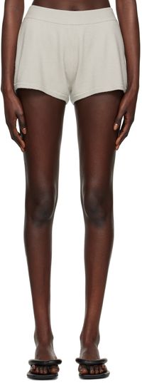 Frenckenberger Taupe Cashmere Shorts