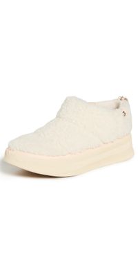Sorel Out N About IV Mini Puffy Slippers Natural/Chalk 9