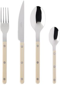 Sabre Beige Bistrot Brilliant Flatware Set, 4 pcs