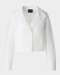 Alice Double Layer Techno Grid Trench Jacket