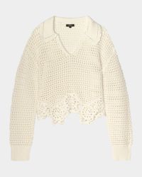 Louise Crochet Sweater