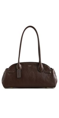 Coach Glazed Leather Empire Carryall 34 Maple One Size
