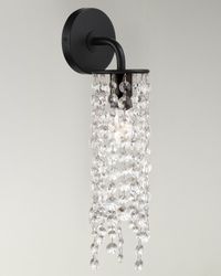 Gabrielle 1-Light Matte Black Wall Mount