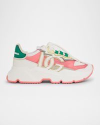 DG Colorblock Drawstring Runner Sneakers