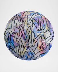 Summer Totem Rabbits Lacquer Placemat