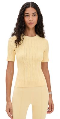 rag & bone Camryn Tee Sunlight XXS