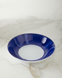 Brushstroke Cobalt Pasta Bowls, Set of 4