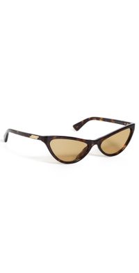 Bottega Veneta BV1414S Sunglasses Havana-Havana-Brown One Size
