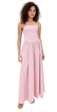 Susana Monaco Poplin Drop Waist Tube Dress Cotton Candy XL
