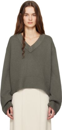 LISA YANG Khaki Atletta Sweater