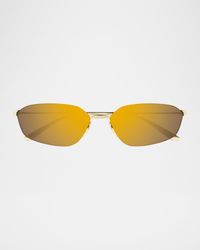 Metal Square Sunglasses