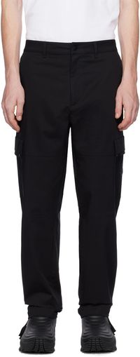 Moncler Black Cinch Cuff Pants