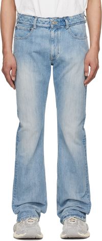 Balenciaga Blue Low-Waist Jeans