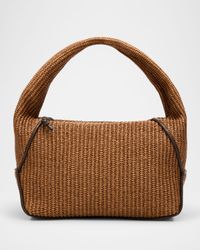Essense Raffia Hobo Bag