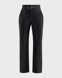 Ming Vegan Leather Ankle Pants
