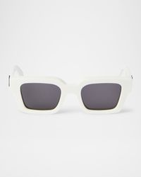 Men's Virgil Acetate Square Sunglasses