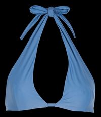 Luz Collections - Haut de maillot de bain - Taille L - Bleu