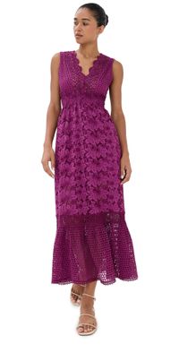 Temptation Positano Belice Dress Aubergine XL