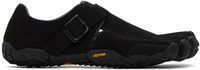 TAKAHIROMIYASHITA TheSoloist. Black Suicoke Edition VFF One Strap Sneakers