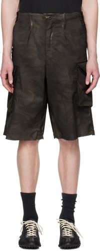 Prototypes Khaki New Overdyed Camo Shorts