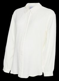 Mamalicious - Chemise droite en coton texturé - Taille XL - Multicolore