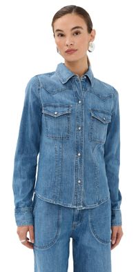 TWP Mustang Sally Buttondown Vintage Wash L