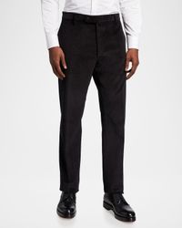 Men's Solid Corduroy Dress Pants