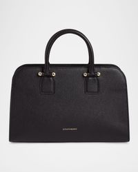 Georgia Midi Fine Grain Leather Tote Bag