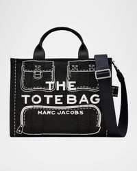 Trompe L'Oeil Tote Bag in Canvas