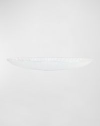 Onda Glass Long Oval Bowl