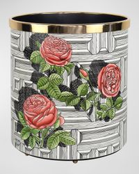 Paper Basket - Musciarabia Con Rose Colore
