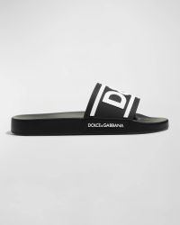 Men's Logo Pool Slides