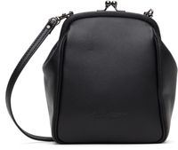 YOHJI YAMAMOTO Black Clasp Shoulder Bag