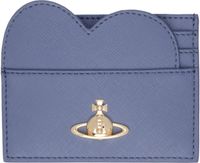 Vivienne Westwood Blue Heart Card Holder