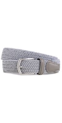 Anderson's Nylon Woven Belt Grey 020 32