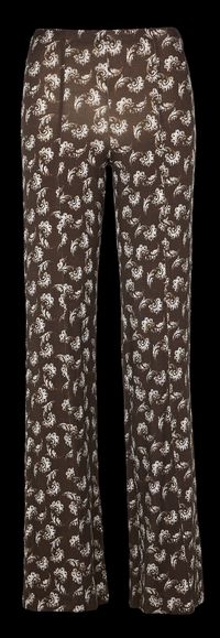 Samsoe Samsoe - Pantalon legging imprimé - Taille L - Marron