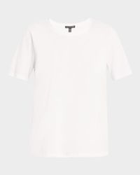 Crewneck Organic Cotton Jersey Tee