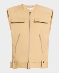 Cal Sleeveless Utility Jacket