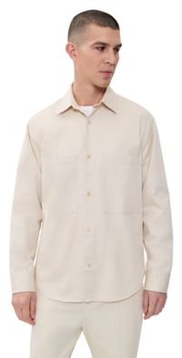 NN07 Freddy Shirt Ivory XL