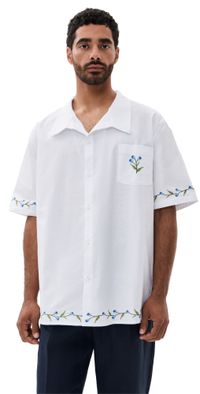 Fanm Mon Erdem Embroidered Shirt White L