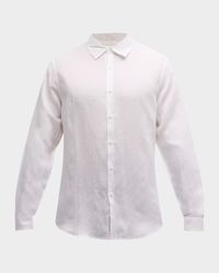 Men's Air Linen Casual Button-Down Shirt