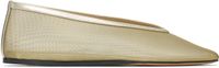 Le Monde Beryl Gold Luna Ballerina Flats